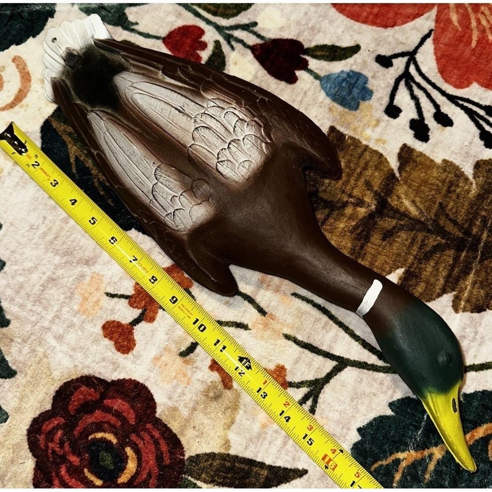 Vintage 20" Herter's Mallard training dummy Hunting‎ Duck Rubber NWOT